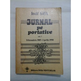 JURNAL PE PORTATIVE - IOSIF SAVA